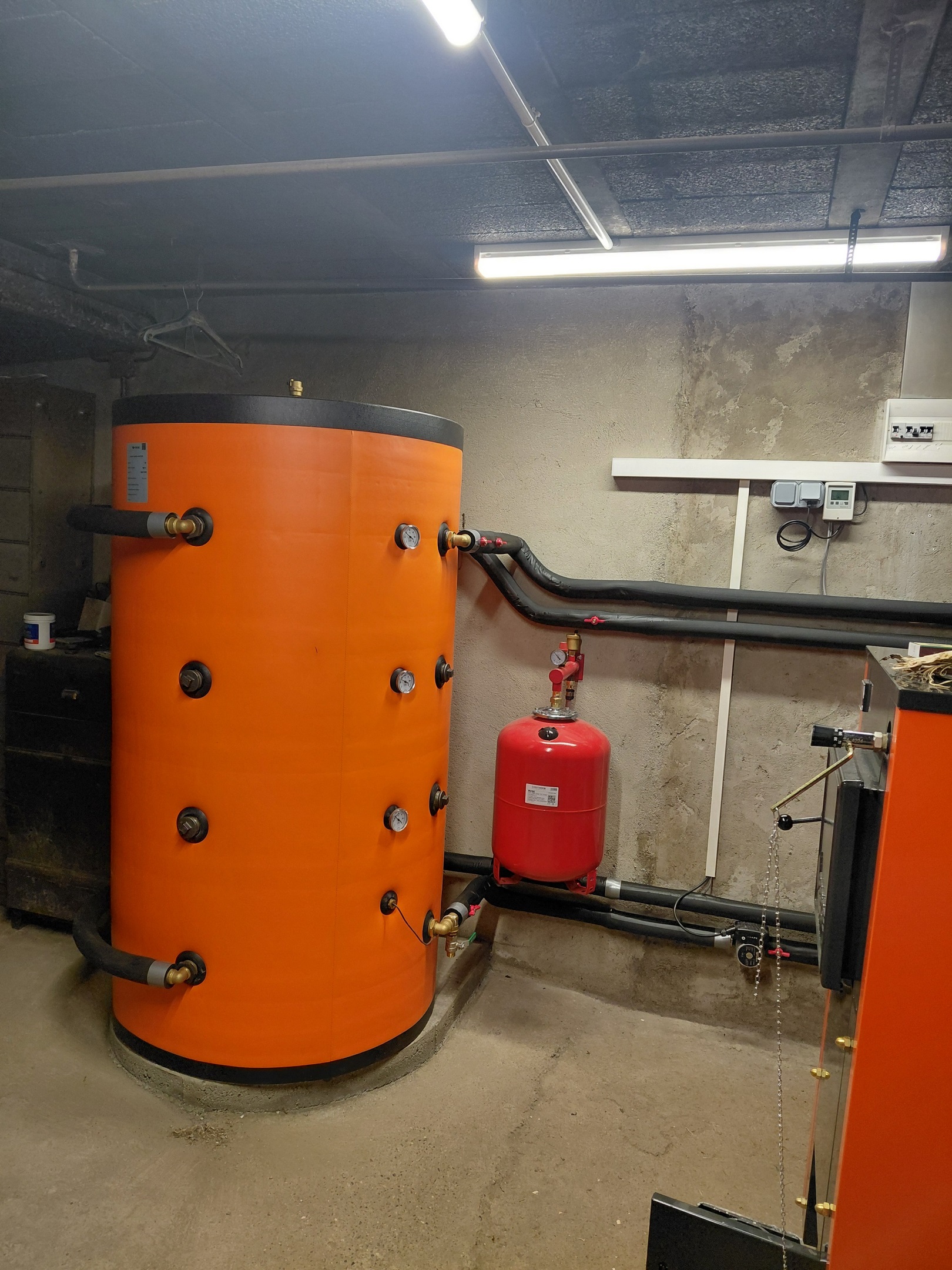 Ballon tampon installation